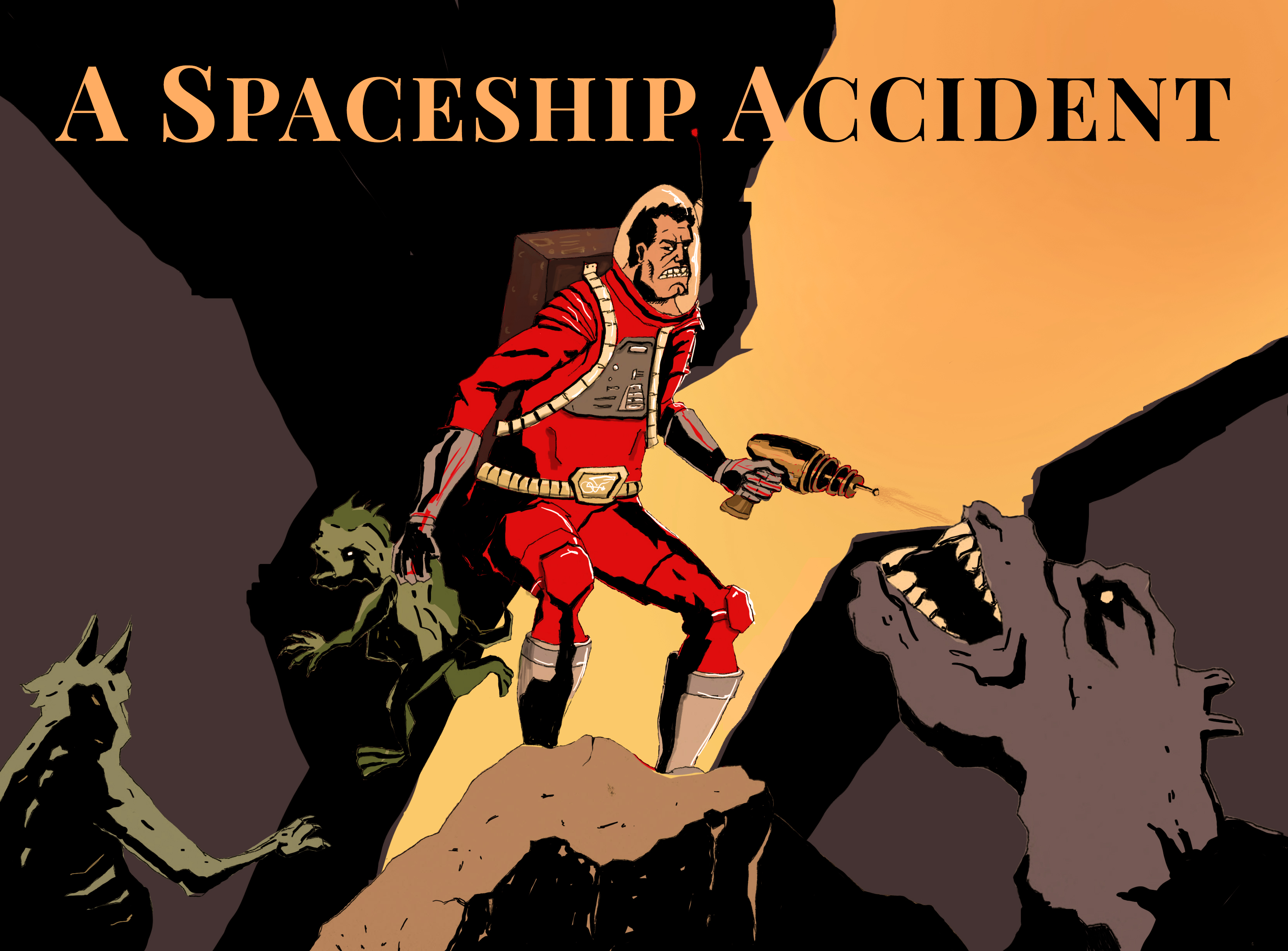A Spaceship Accident