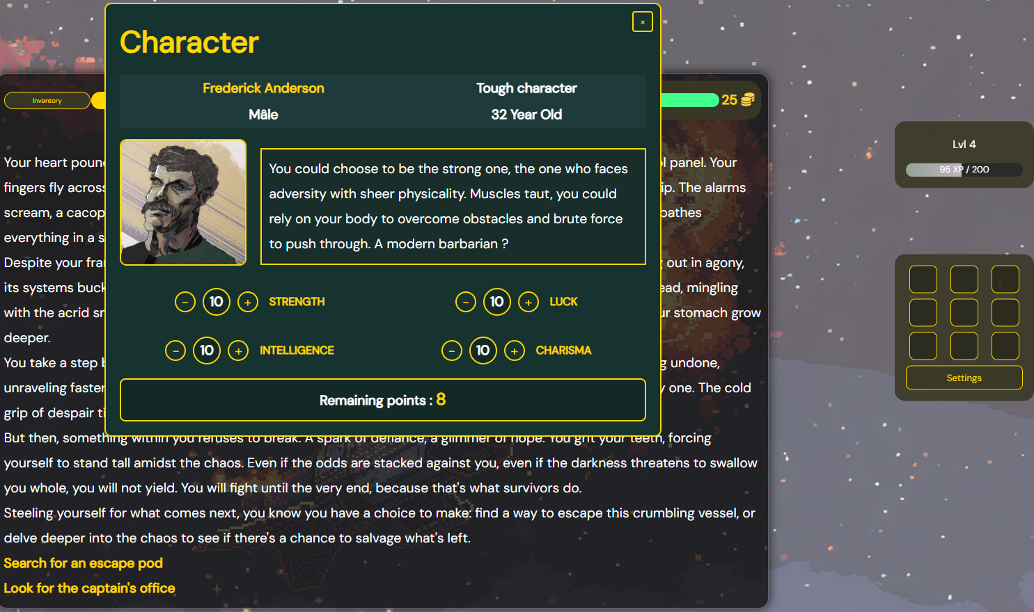 Vignette A Spaceship Accident